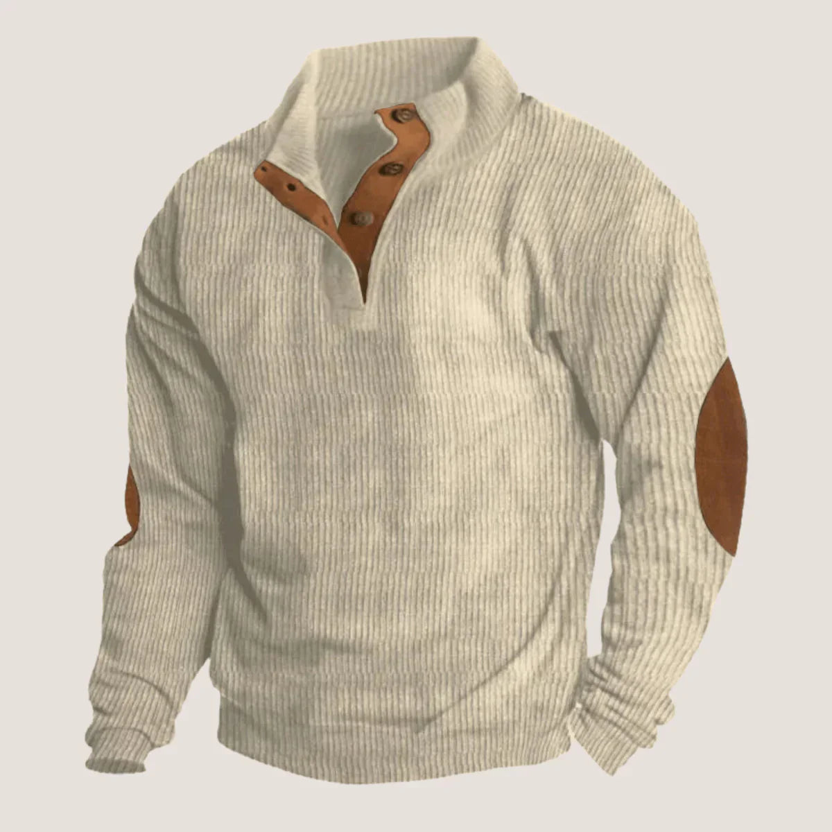 Jules & Jade | Elegant Ribbed Men’s Sweater