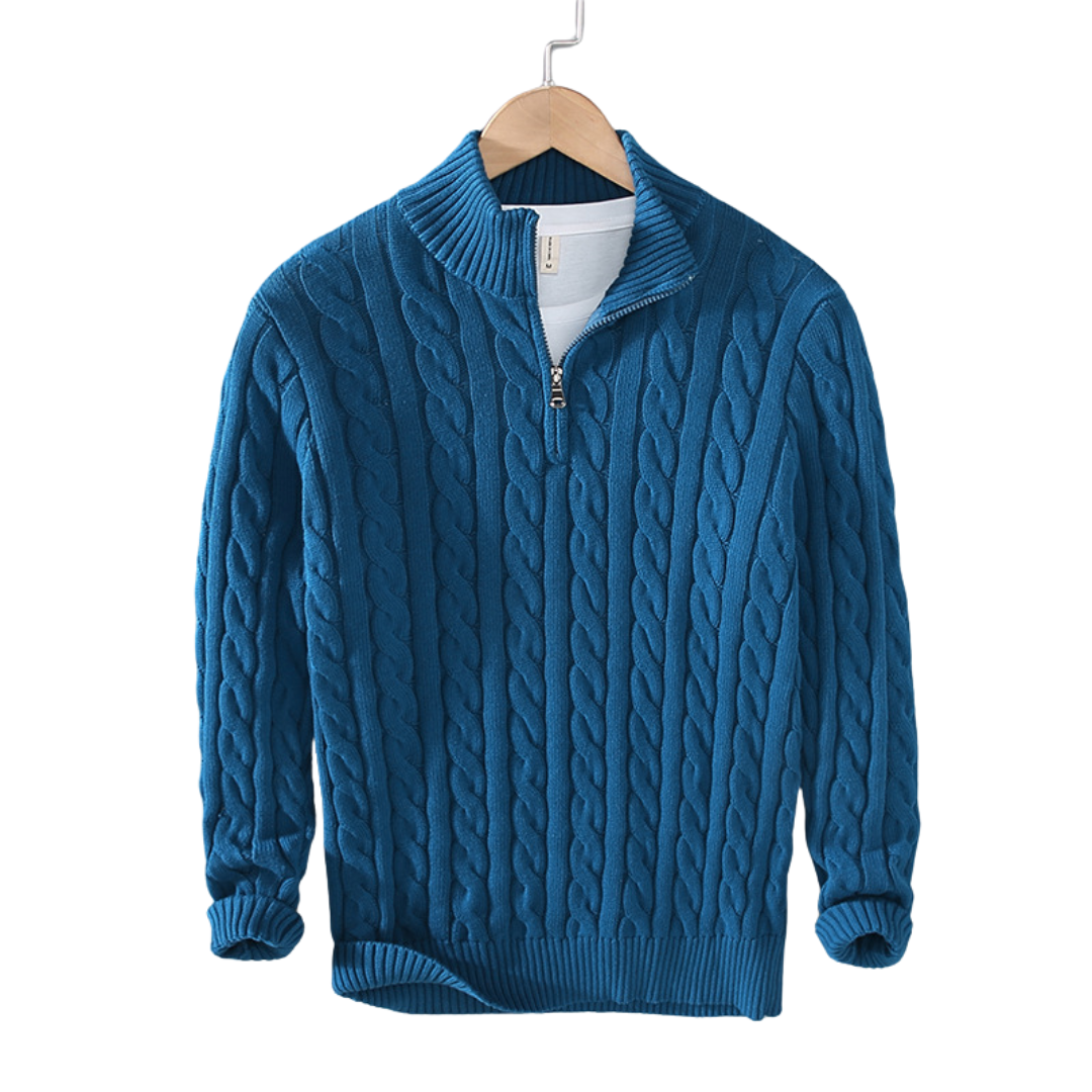 Jules & Jade | Men's Zip-Up Cardigan