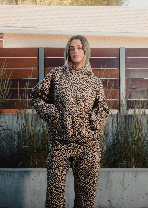 Jules & Jade™ | Leopard Print Hoodie