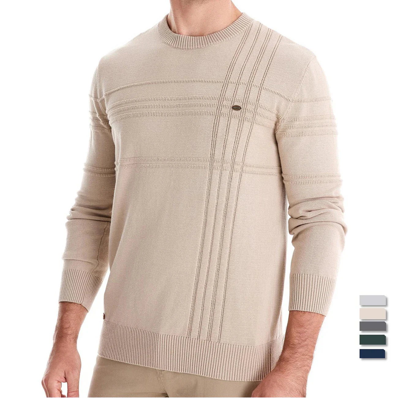 Jules & Jade | Warm Knitted Men’s Sweater